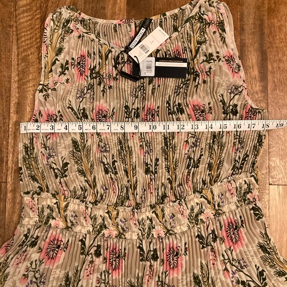NWT Plenty by Tracy Reese x Anthropologie Terraced Garden pleated dress, sz L - Picture 5 of 7